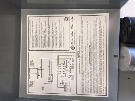 franklin electric pumptec qd control box|franklin electric 2823028110 wiring diagram.